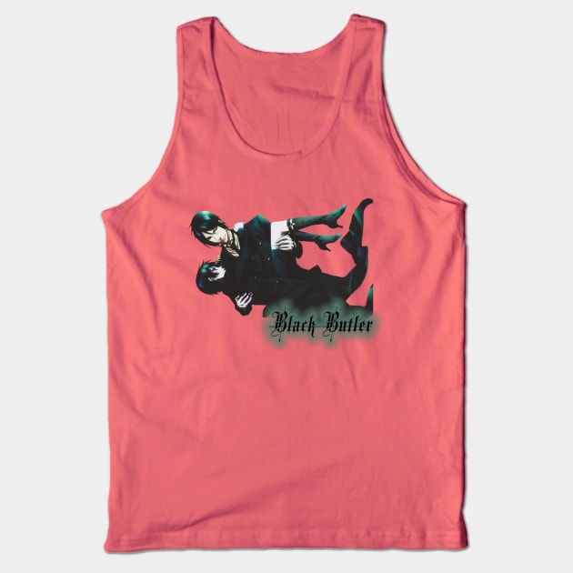 Sebastian and Ciel Black Butler Tank Top by divingpipes